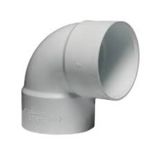 PVC BEND 50MM 90D PLAIN